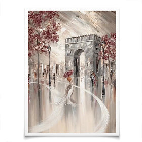 Elegant Paris Art Print Elegant Paris Art Print wall art product Isabella Karolewicz
