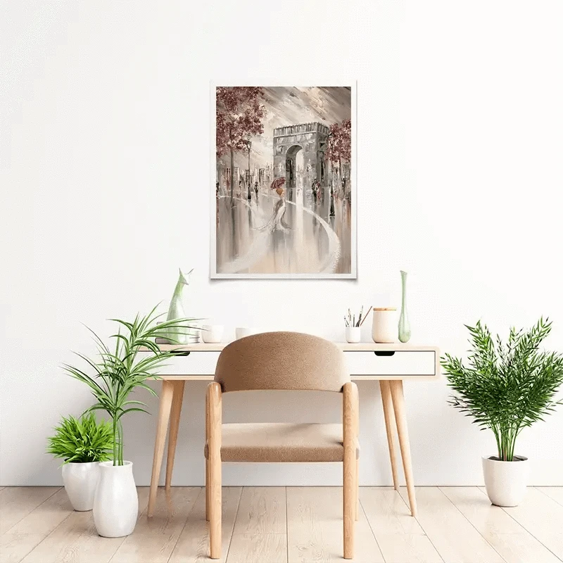Elegant Paris Art Print Elegant Paris Art Print wall art product Isabella Karolewicz