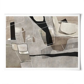 Elements Of Abstraction Art Print Elements Of Abstraction Art Print wall art product Roberto Moro