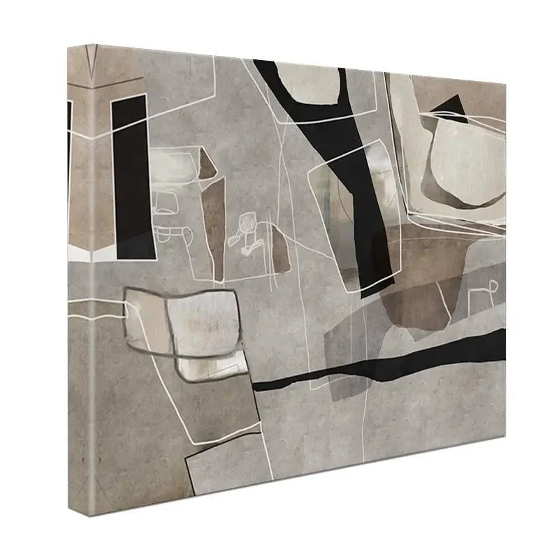 Elements Of Abstraction Canvas Print Elements Of Abstraction Canvas Print wall art product Roberto Moro