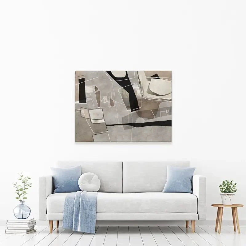 Elements Of Abstraction Canvas Print Elements Of Abstraction Canvas Print wall art product Roberto Moro