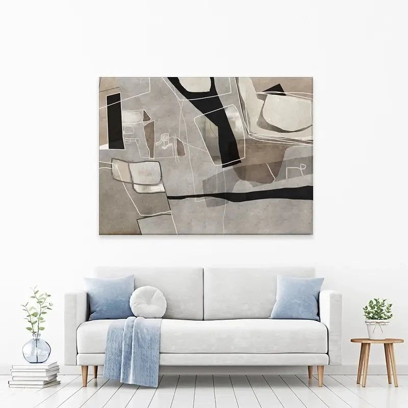 Elements Of Abstraction Canvas Print Elements Of Abstraction Canvas Print wall art product Roberto Moro