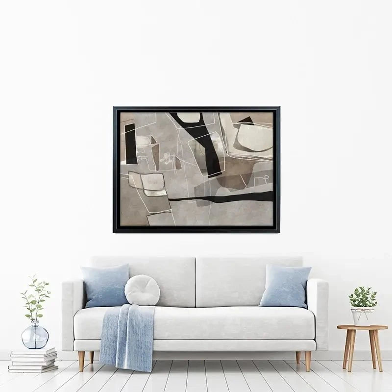 Elements Of Abstraction Canvas Print Elements Of Abstraction Canvas Print wall art product Roberto Moro