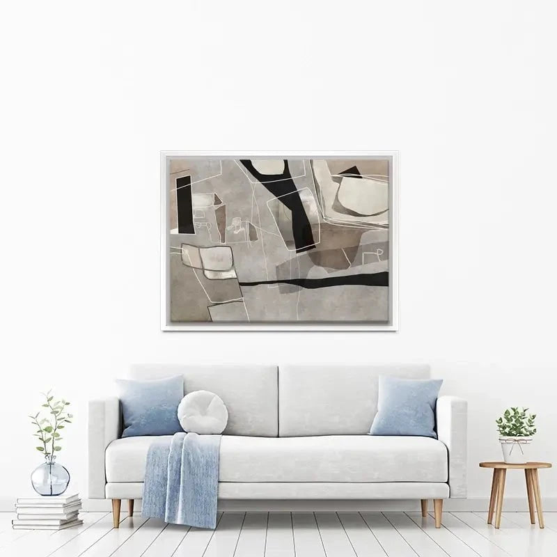 Elements Of Abstraction Canvas Print Elements Of Abstraction Canvas Print wall art product Roberto Moro