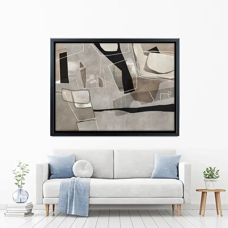 Elements Of Abstraction Canvas Print Elements Of Abstraction Canvas Print wall art product Roberto Moro