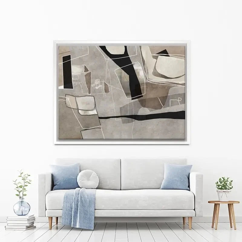 Elements Of Abstraction Canvas Print Elements Of Abstraction Canvas Print wall art product Roberto Moro