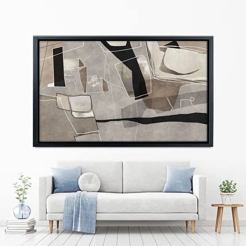 Elements Of Abstraction Canvas Print Elements Of Abstraction Canvas Print wall art product Roberto Moro