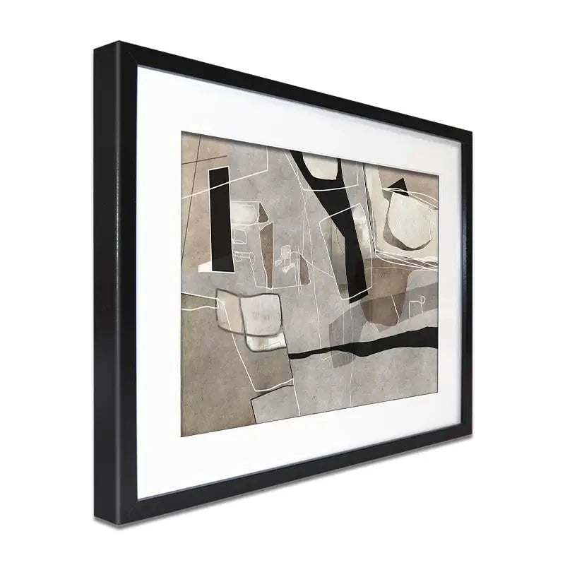 Elements Of Abstraction Framed Art Print Elements Of Abstraction Framed Art Print wall art product Roberto Moro