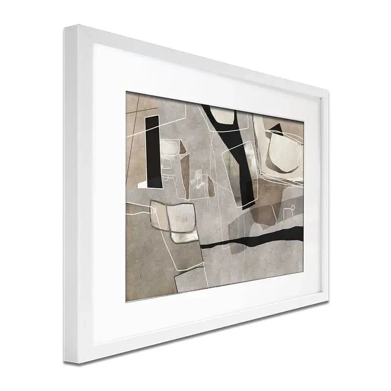 Elements Of Abstraction Framed Art Print Elements Of Abstraction Framed Art Print wall art product Roberto Moro