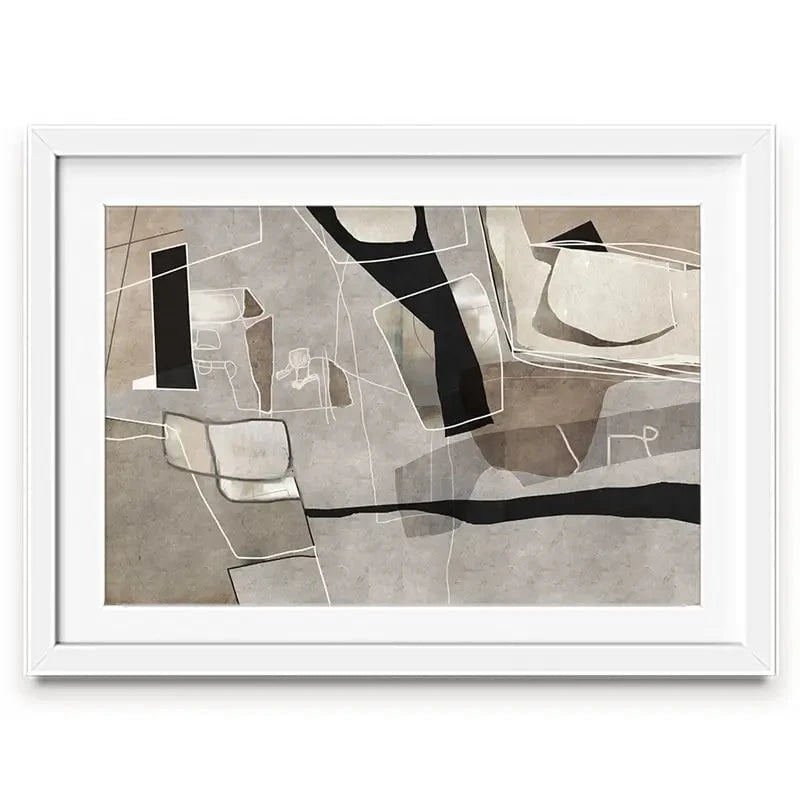Elements Of Abstraction Framed Art Print Elements Of Abstraction Framed Art Print wall art product Roberto Moro