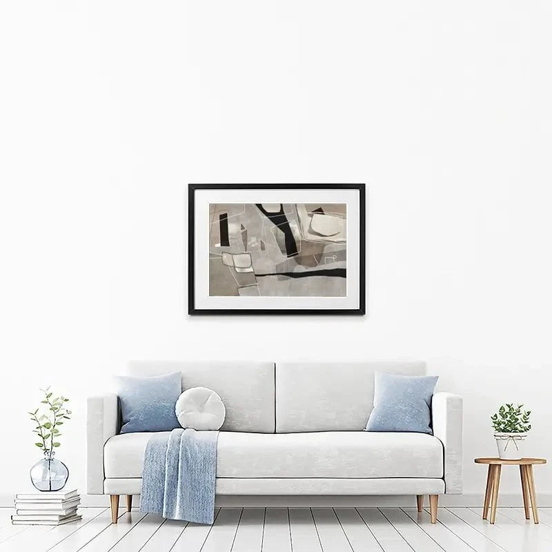 Elements Of Abstraction Framed Art Print Elements Of Abstraction Framed Art Print wall art product Roberto Moro
