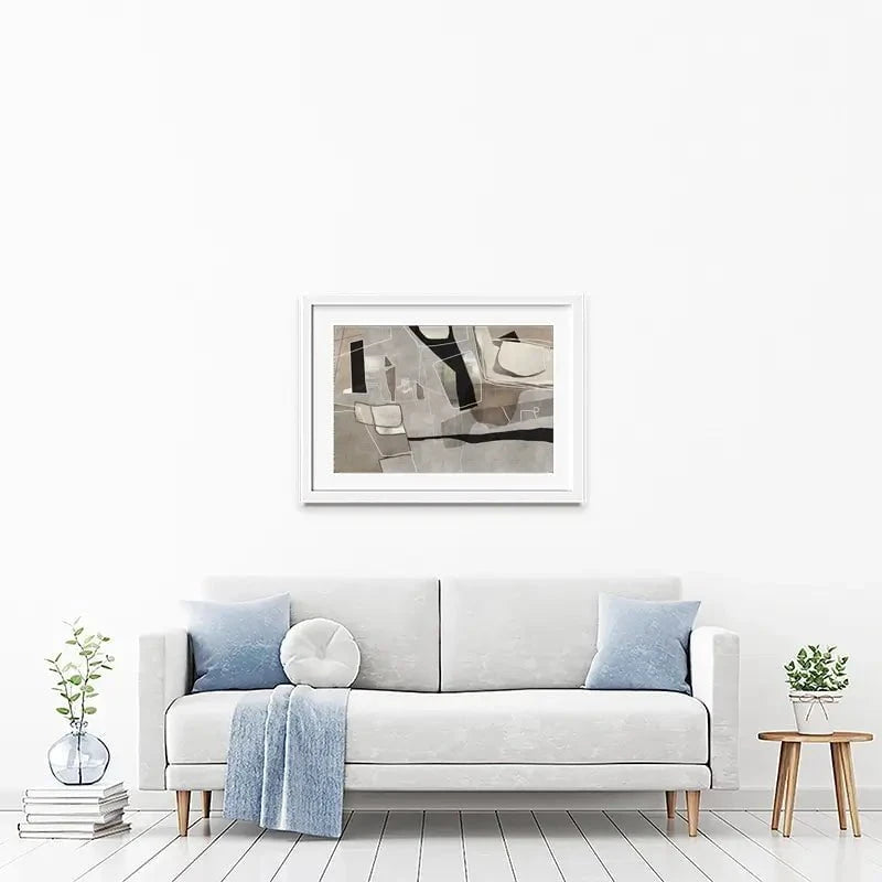 Elements Of Abstraction Framed Art Print Elements Of Abstraction Framed Art Print wall art product Roberto Moro