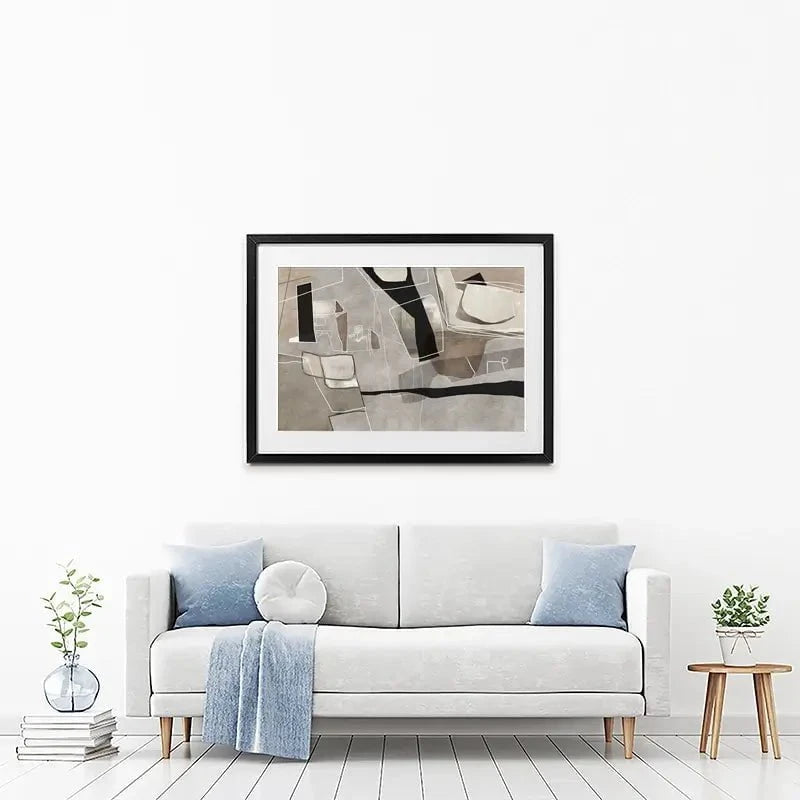 Elements Of Abstraction Framed Art Print Elements Of Abstraction Framed Art Print wall art product Roberto Moro