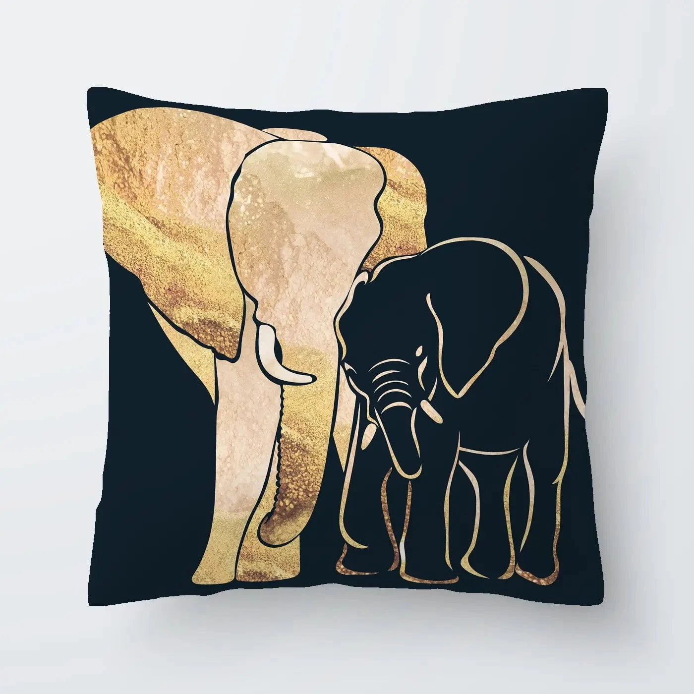 Elephant Embrace Cushion Elephant Embrace Cushion wall art product Sarah Manovski