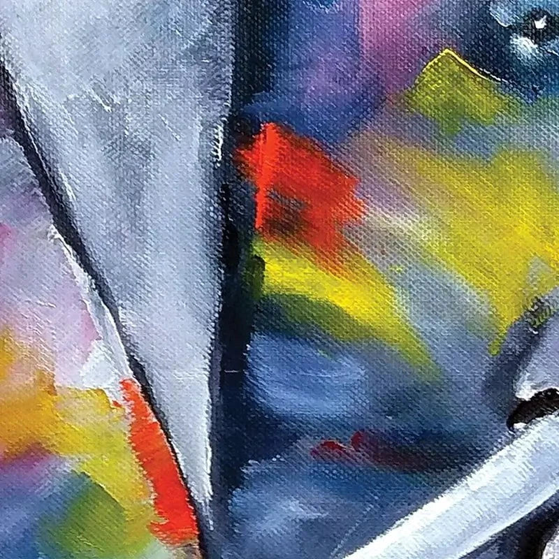 Elephant Pair Oil Painting Framed Art Print Elephant Pair Oil Painting Framed Art Print wall art product kumachenkova / Shutterstock