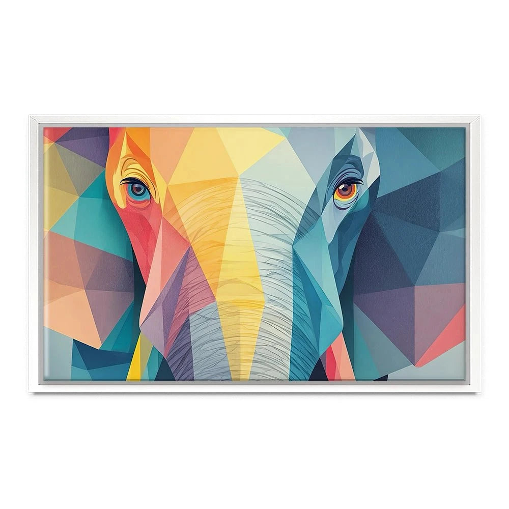 Elephant Shapes Canvas Print Elephant Shapes Canvas Print wall art product David Alexander Elder