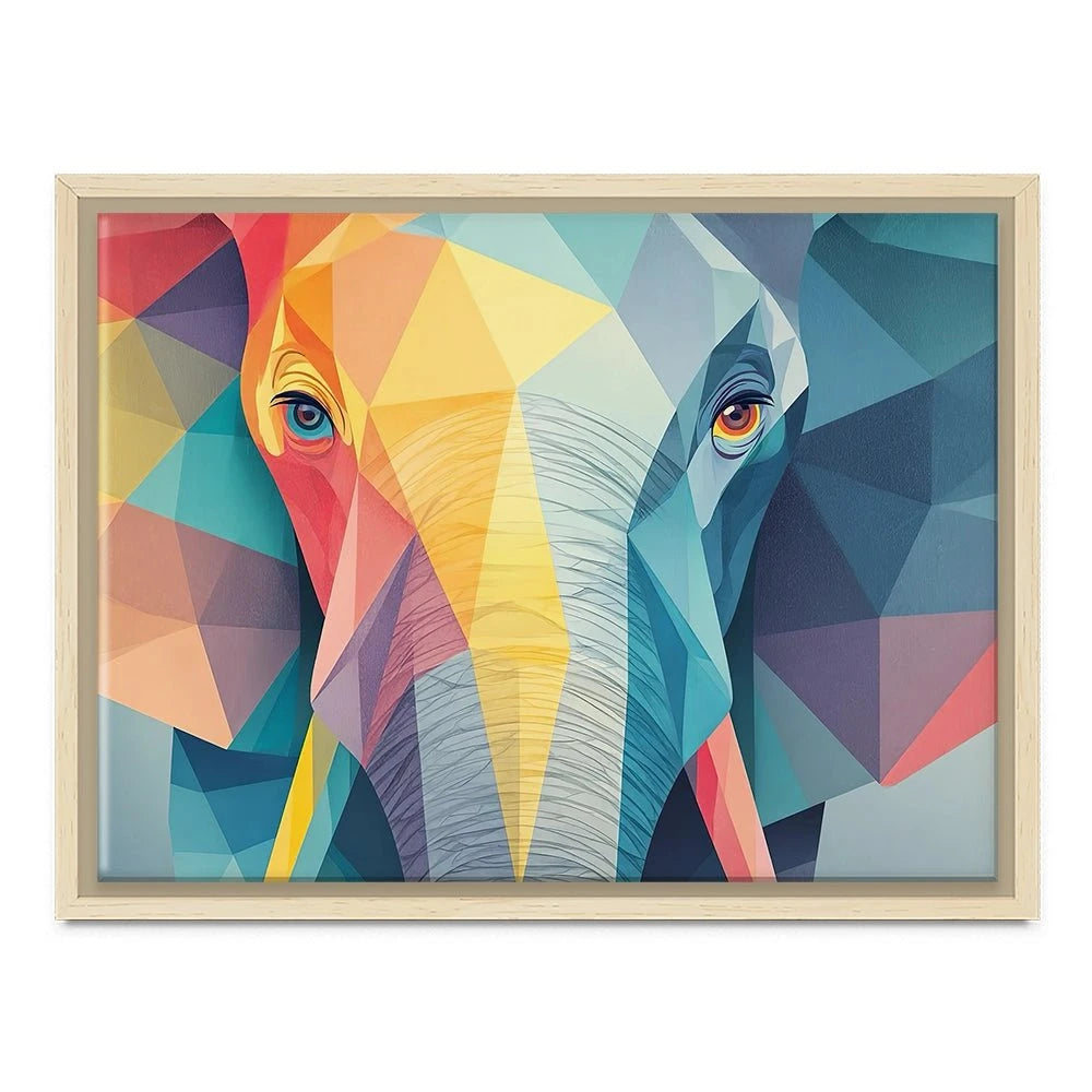 Elephant Shapes Canvas Print Elephant Shapes Canvas Print wall art product David Alexander Elder