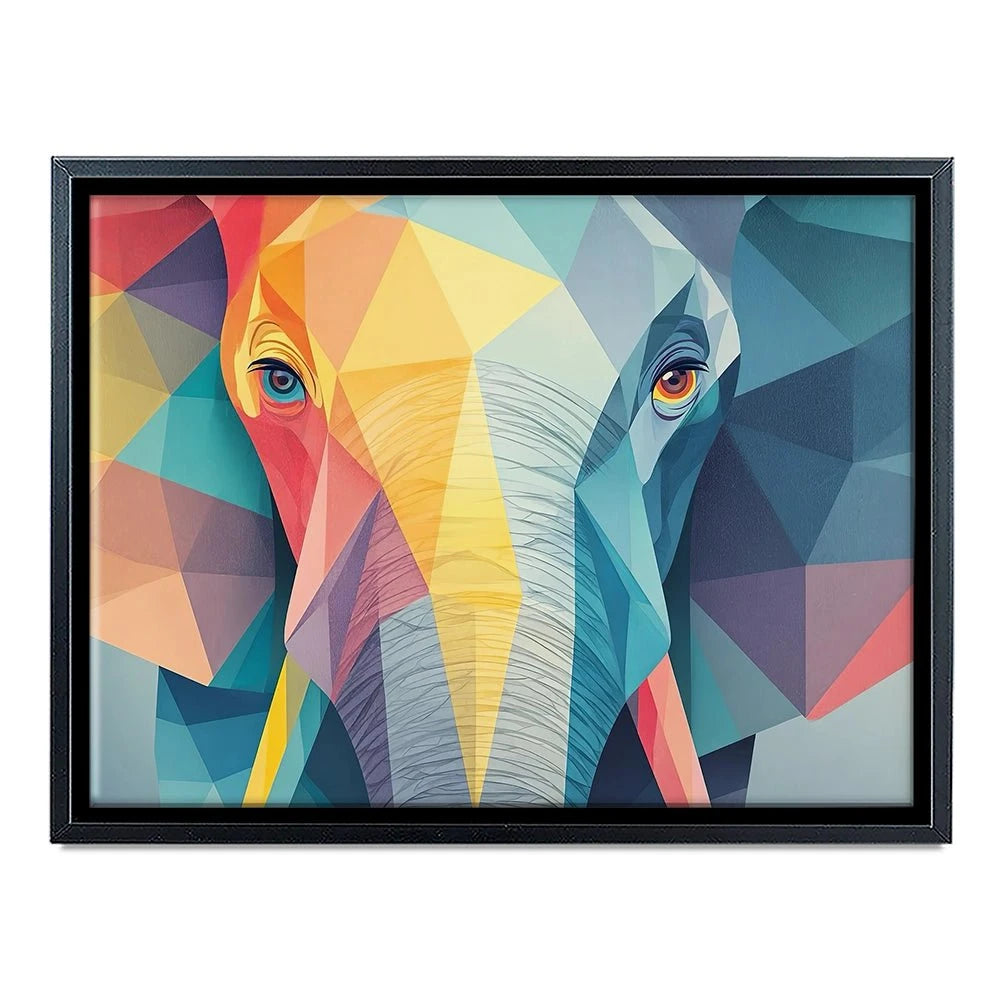 Elephant Shapes Canvas Print Elephant Shapes Canvas Print wall art product David Alexander Elder