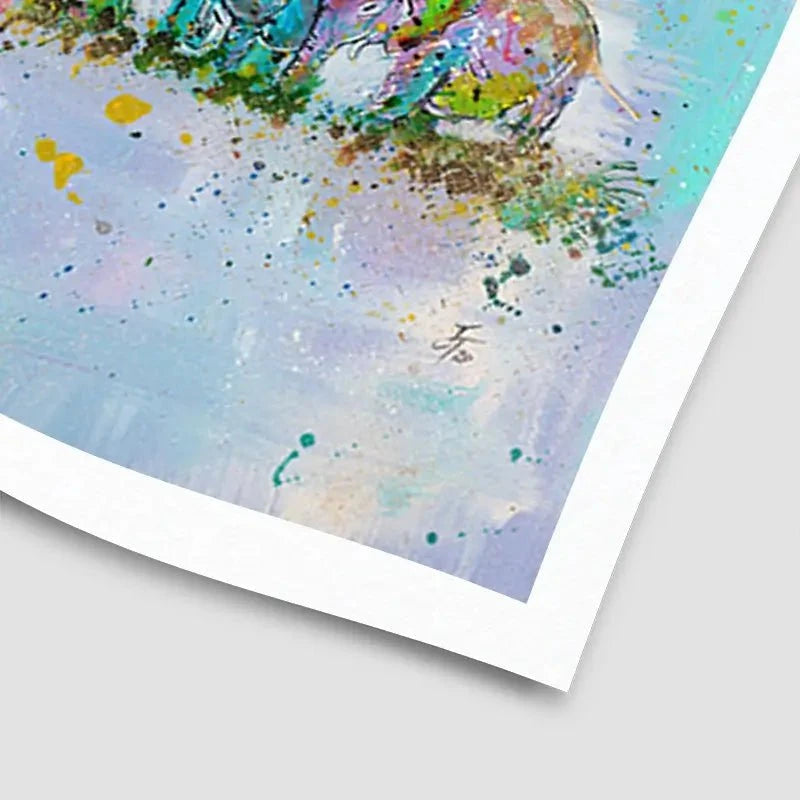 Elephants Under The Tree Art Print Elephants Under The Tree Art Print wall art product Jamie Taylor
