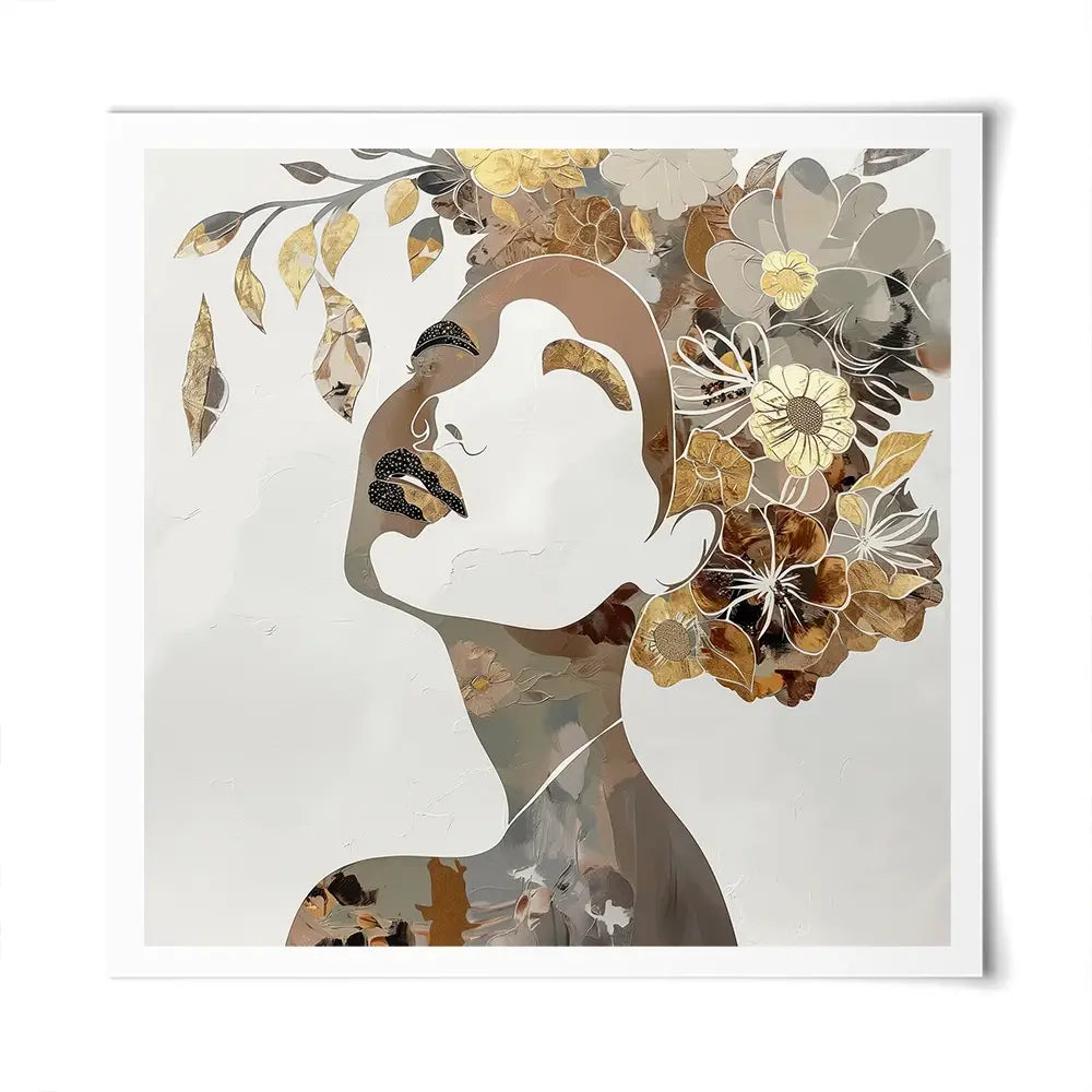 Elouise Square Art Print Elouise Square Art Print wall art product Bella Eve