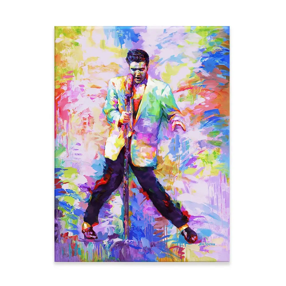 Elvis Presley Canvas Print Elvis Presley Canvas Print wall art product Leon Devenice