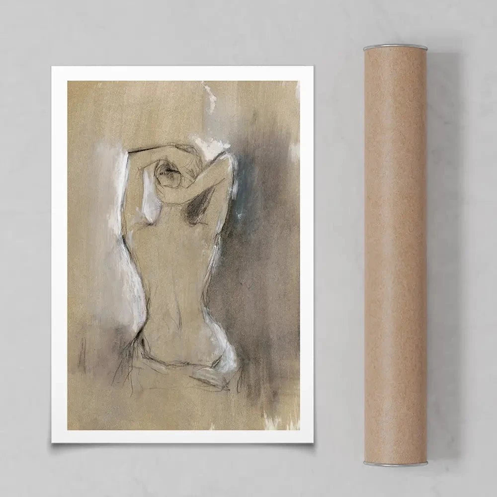Embellished Contemporary Figure Art Print Embellished Contemporary Figure Art Print wall art product Ethan Harper