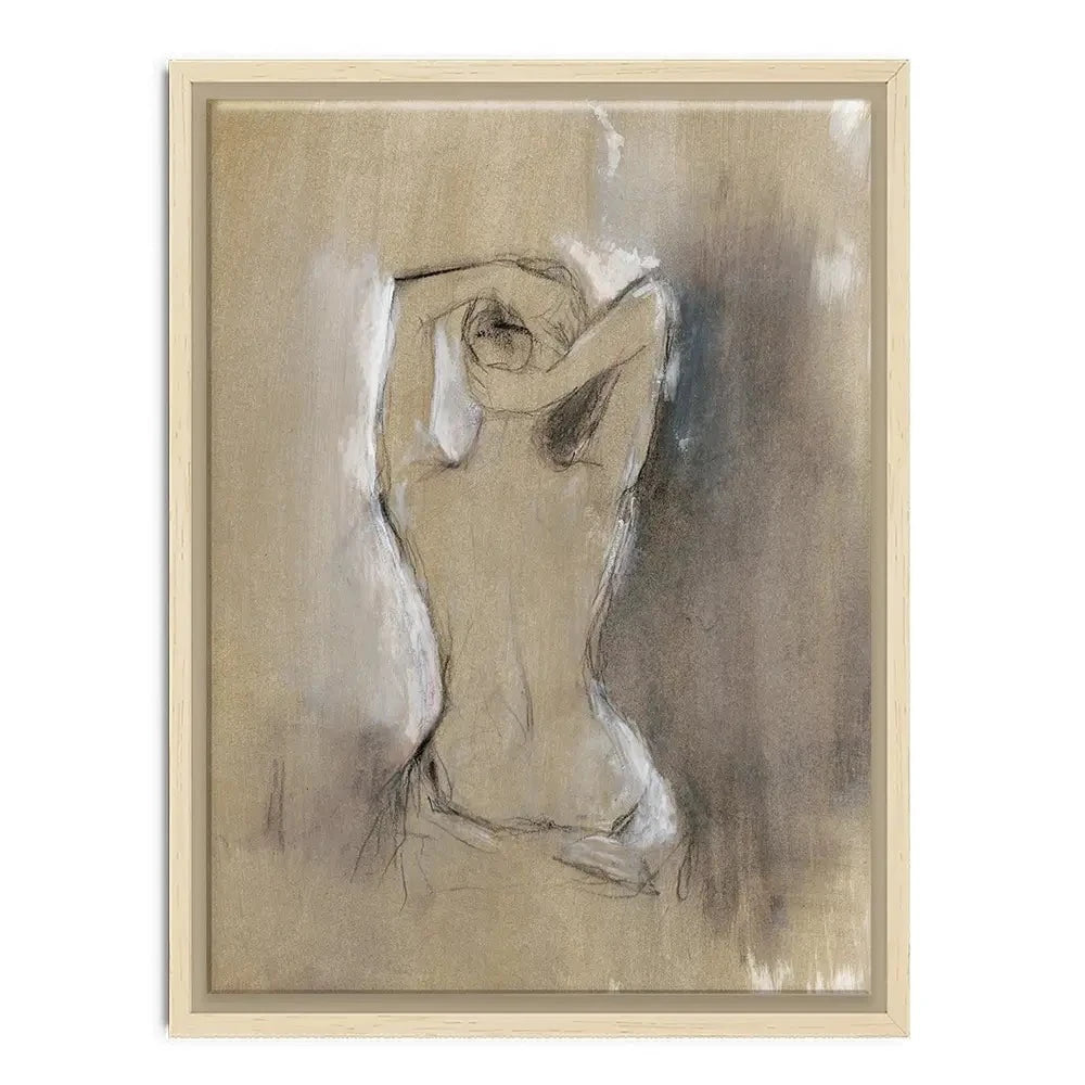 Embellished Contemporary Figure Canvas Print Embellished Contemporary Figure Canvas Print wall art product Ethan Harper