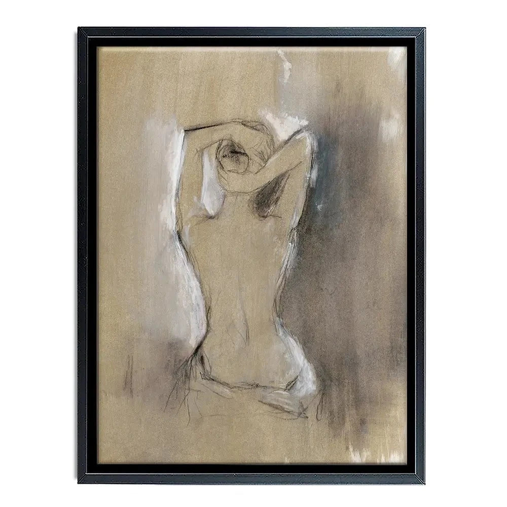 Embellished Contemporary Figure Canvas Print Embellished Contemporary Figure Canvas Print wall art product Ethan Harper