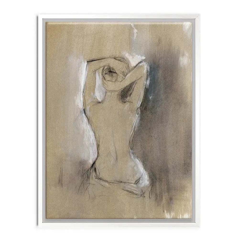 Embellished Contemporary Figure Canvas Print Embellished Contemporary Figure Canvas Print wall art product Ethan Harper