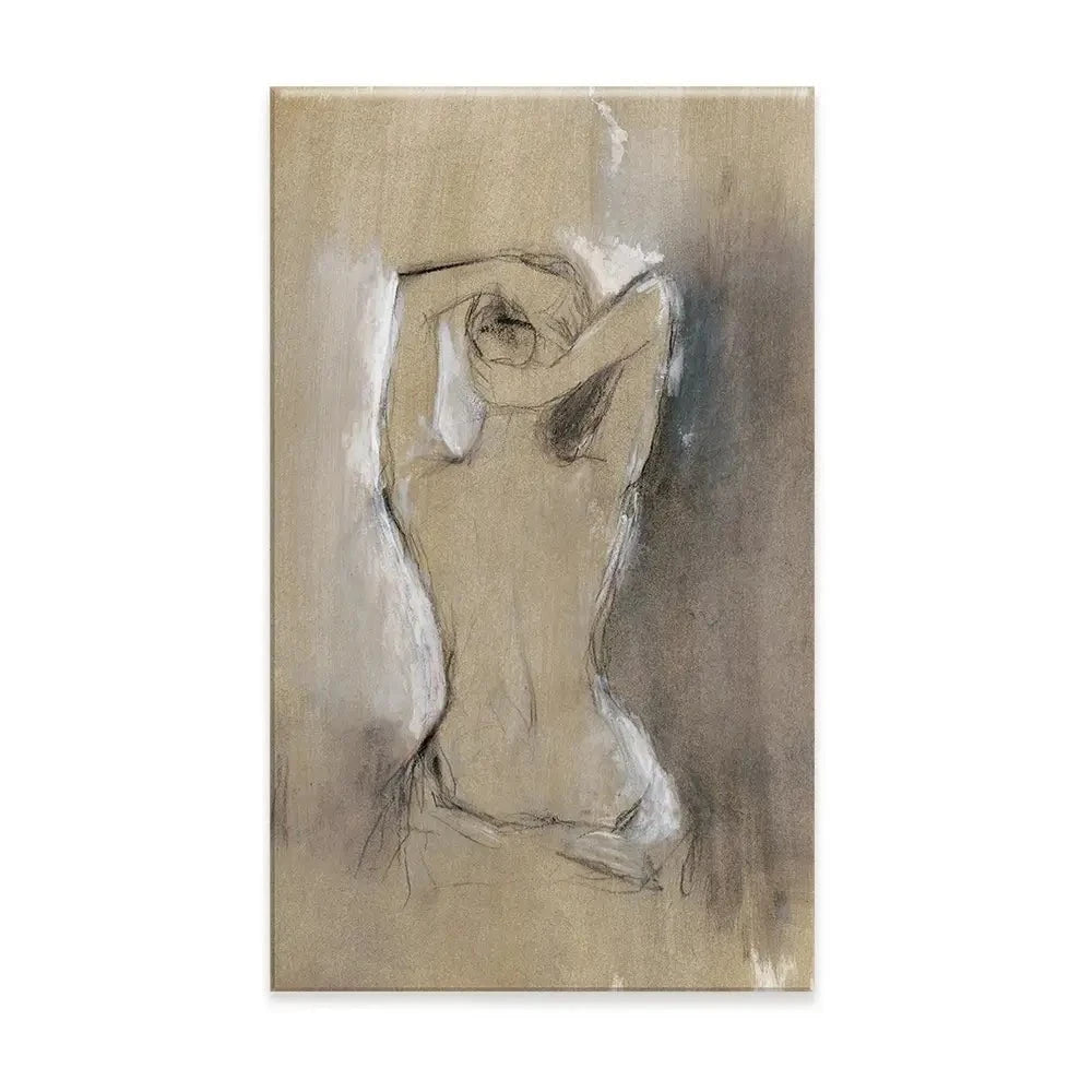 Embellished Contemporary Figure Canvas Print Embellished Contemporary Figure Canvas Print wall art product Ethan Harper