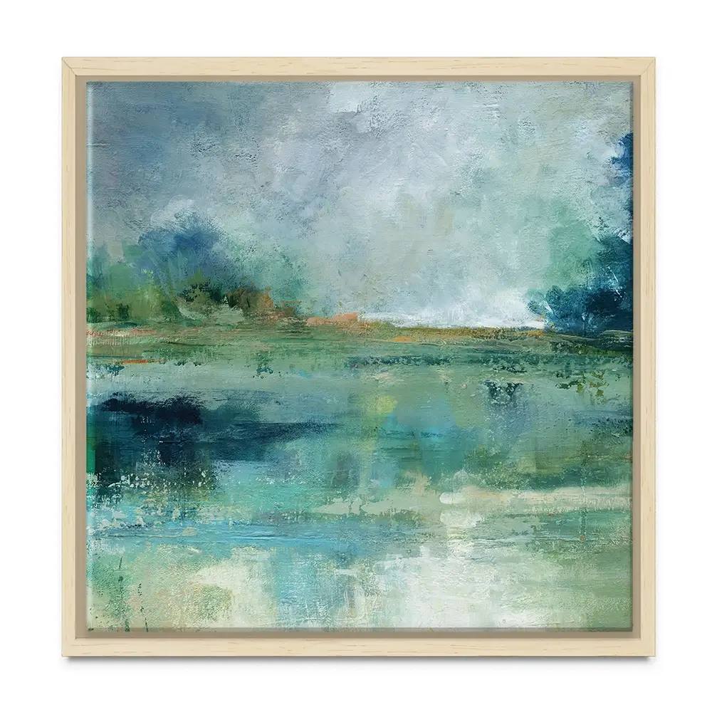 Emerald Isle Square Canvas Print Emerald Isle Square Canvas Print wall art product Carol Robinson
