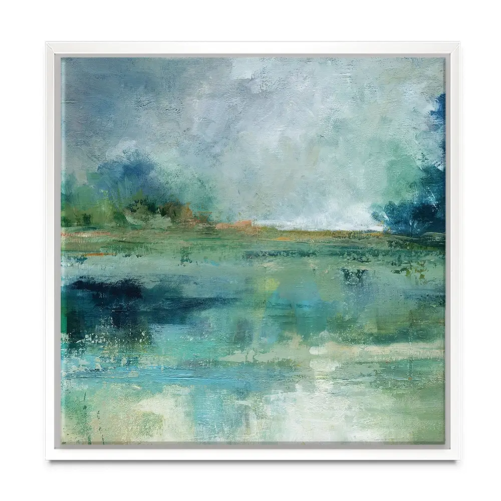 Emerald Isle Square Canvas Print Emerald Isle Square Canvas Print wall art product Carol Robinson
