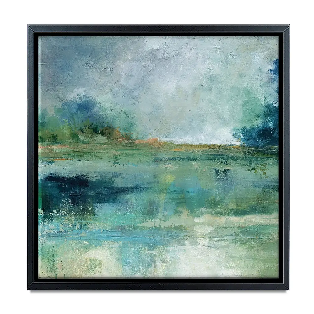Emerald Isle Square Canvas Print Emerald Isle Square Canvas Print wall art product Carol Robinson