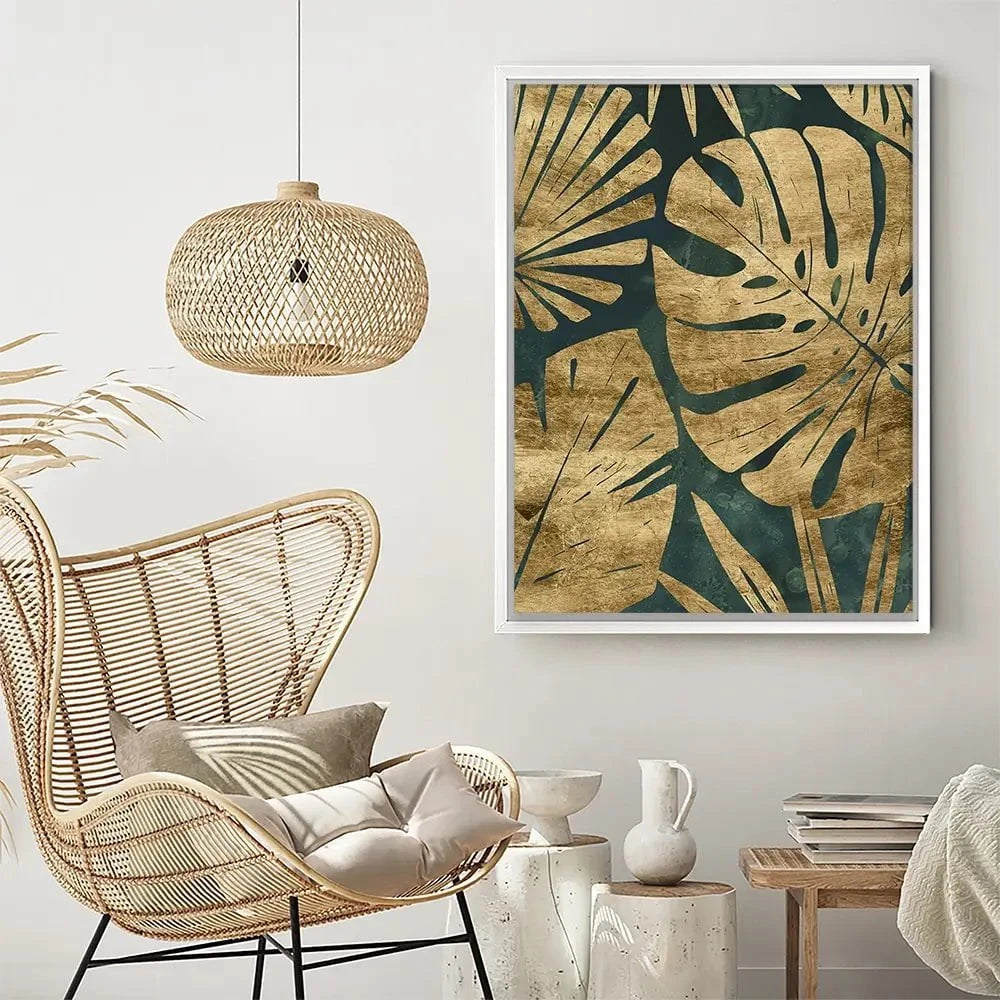 Emerald Jungle Canvas Print Emerald Jungle Canvas Print wall art product June Erica Vess