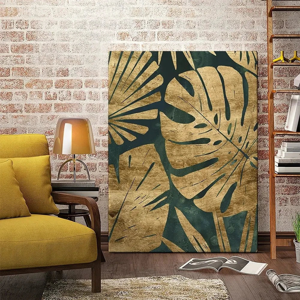 Emerald Jungle Canvas Print Emerald Jungle Canvas Print wall art product June Erica Vess