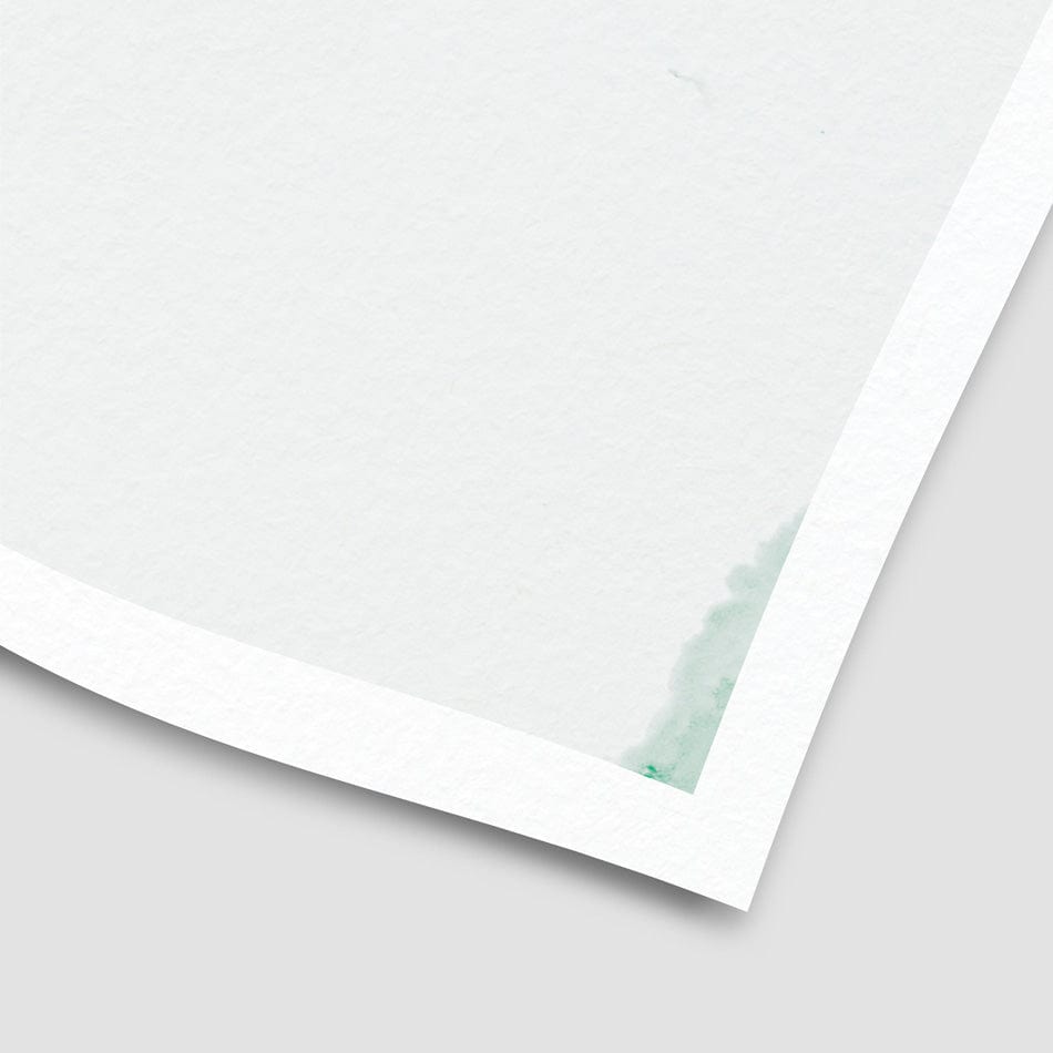 Emerald White Art Print wall art product / Shutterstock