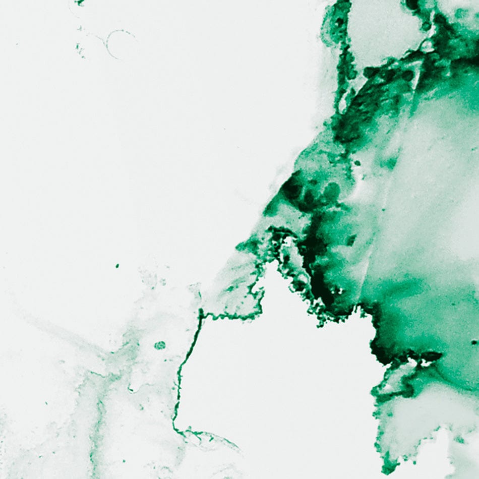 Emerald White Art Print wall art product / Shutterstock