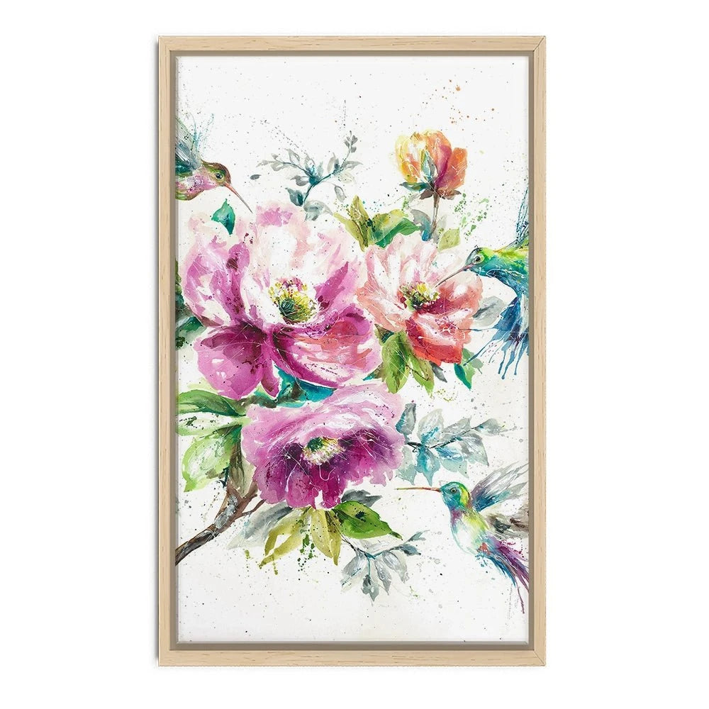 Enchanted Garden Canvas Print Enchanted Garden Canvas Print wall art product Nicola Jane Rowles