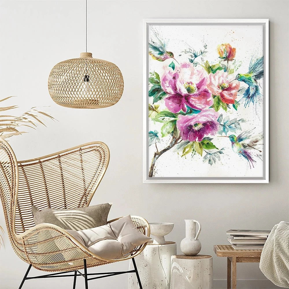 Enchanted Garden Canvas Print Enchanted Garden Canvas Print wall art product Nicola Jane Rowles