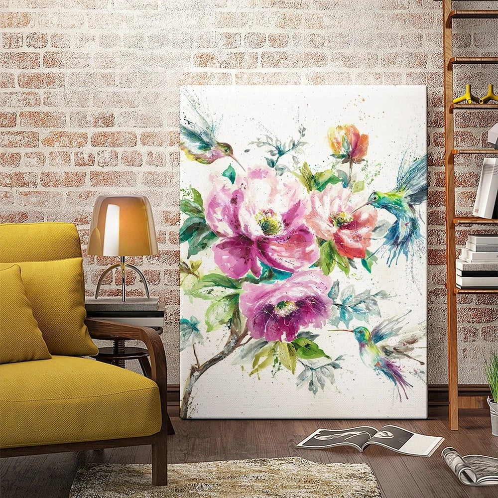 Enchanted Garden Canvas Print Enchanted Garden Canvas Print wall art product Nicola Jane Rowles