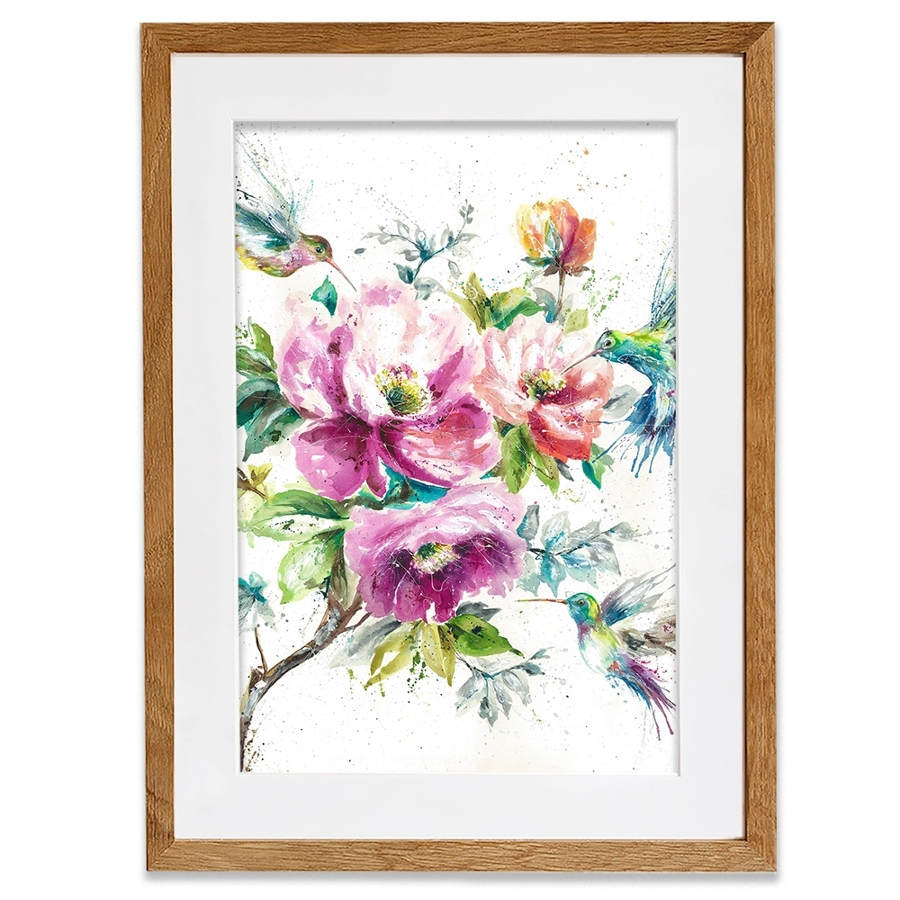 Enchanted Garden Framed Art Print Enchanted Garden Framed Art Print wall art product Nicola Jane Rowles