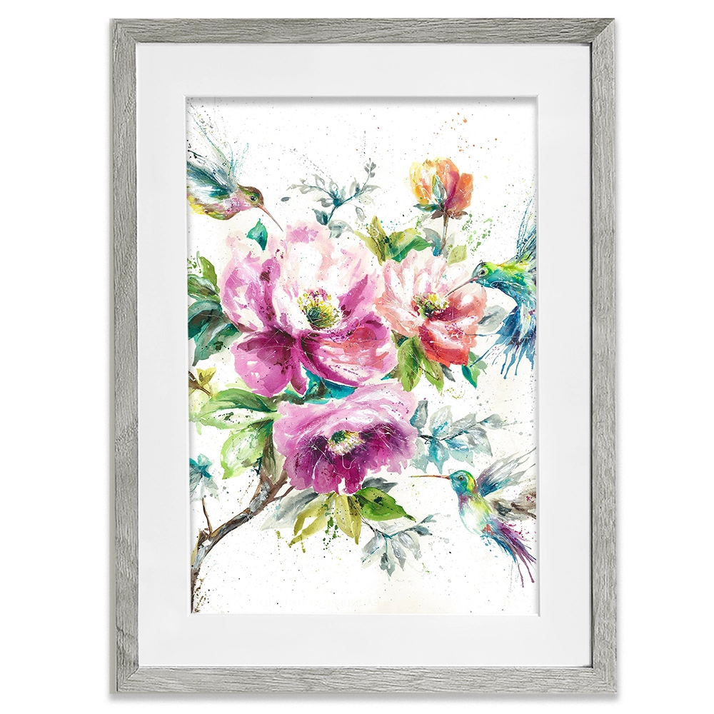 Enchanted Garden Framed Art Print Enchanted Garden Framed Art Print wall art product Nicola Jane Rowles