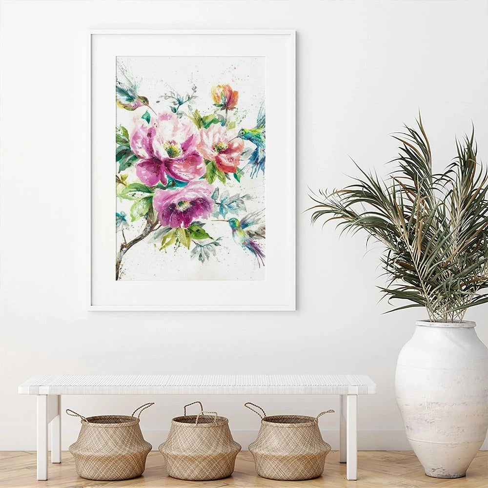 Enchanted Garden Framed Art Print Enchanted Garden Framed Art Print wall art product Nicola Jane Rowles
