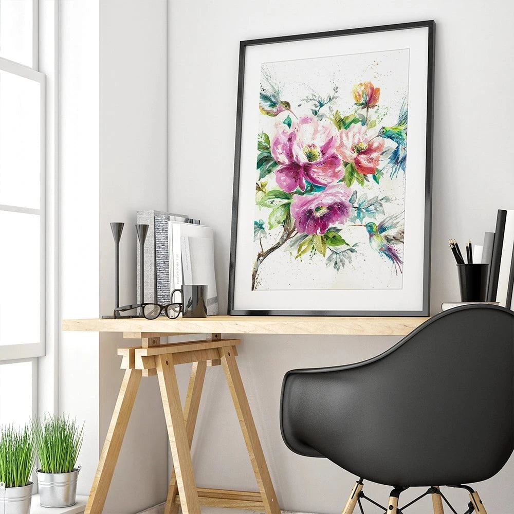 Enchanted Garden Framed Art Print Enchanted Garden Framed Art Print wall art product Nicola Jane Rowles