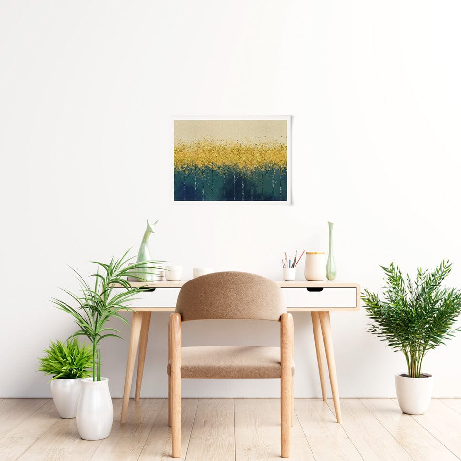 Endless Trees Art Print wall art product / Shutterstock