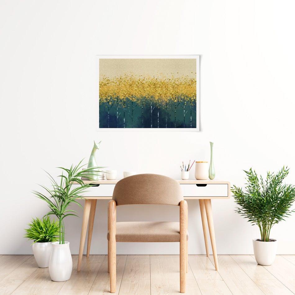 Endlass Trees Art Print wall art product / Shutterstock