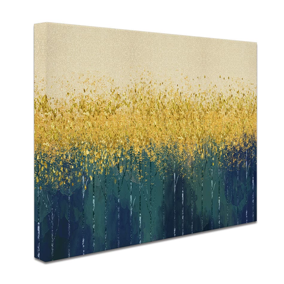 Endless Trees Canvas Print wall art product 3d artwork wallpaper / Shutterstock