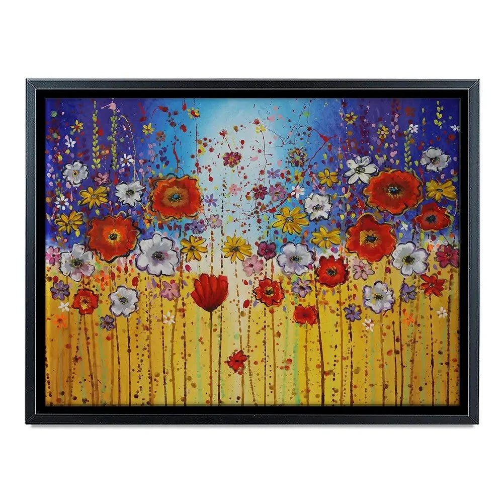 Energy Flowers Canvas Print Energy Flowers Canvas Print wall art product Maria Moretti