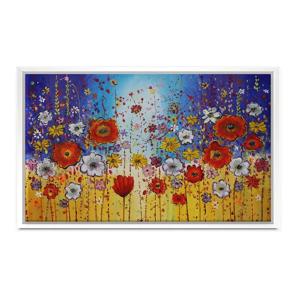 Energy Flowers Canvas Print Energy Flowers Canvas Print wall art product Maria Moretti