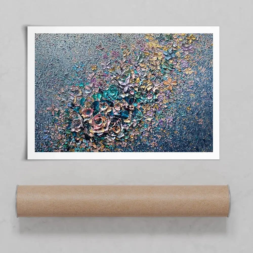 Eternal Bloom Art Print Eternal Bloom Art Print wall art product Nada Khatib
